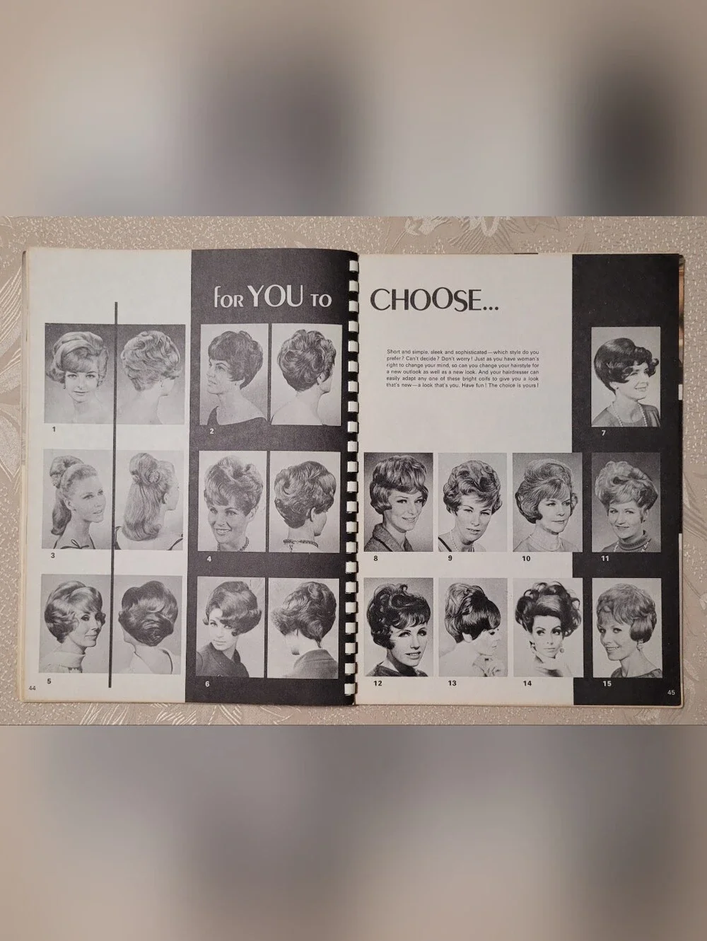Vintage Modern Salon Styles Haistyling Hairdresser Magazine 1967